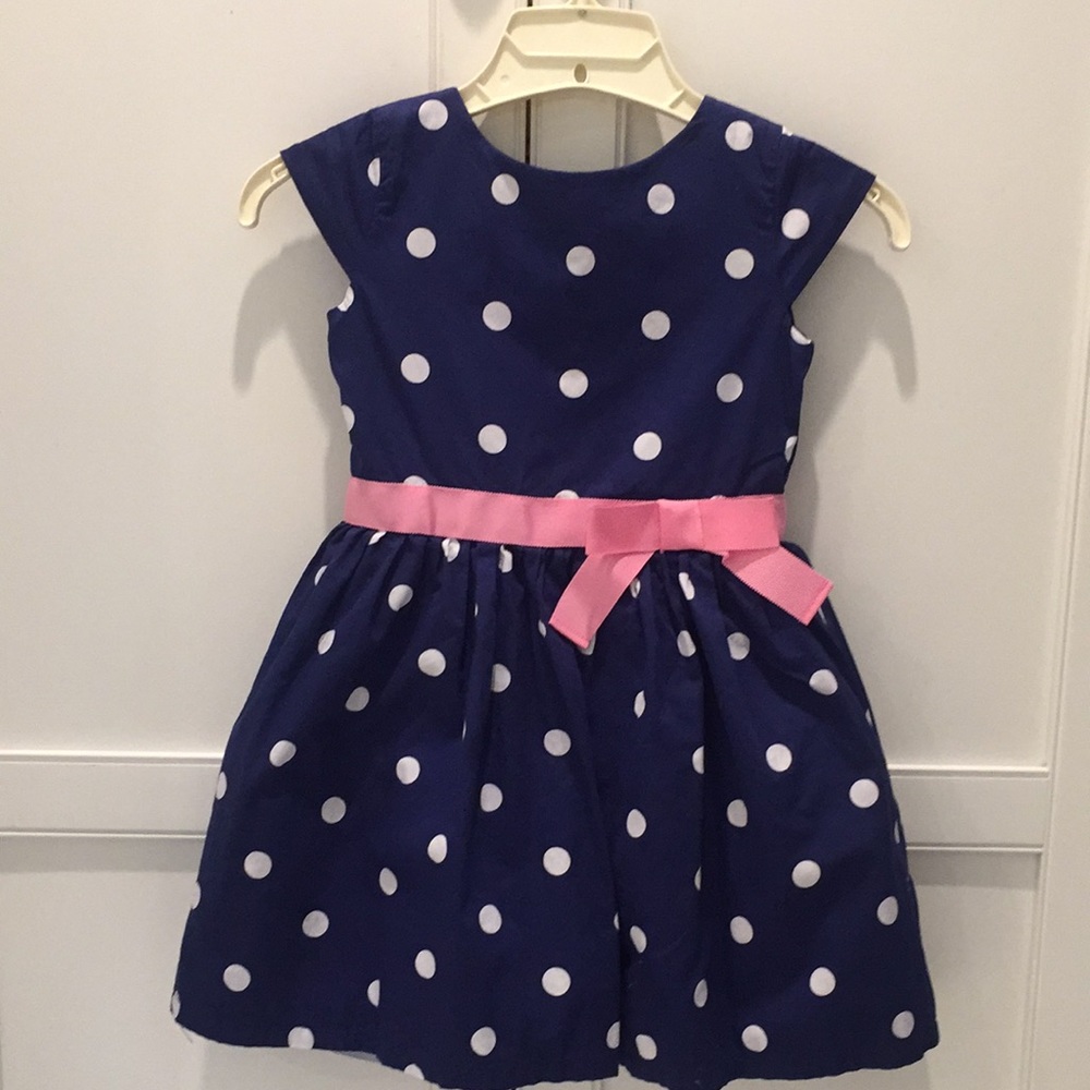 Beautiful girls polka dots dress. New without tag